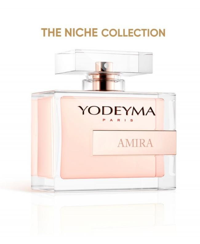 AMIRA parfum Yodeyma - peer, hazelnoot en vanille bij Donna Colori Rotterdam
